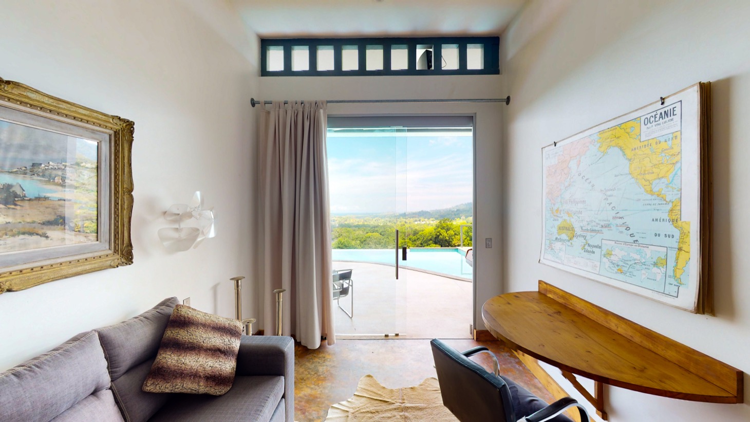 Luxury Ocean View Home with Chic Riverfront Cabins selected