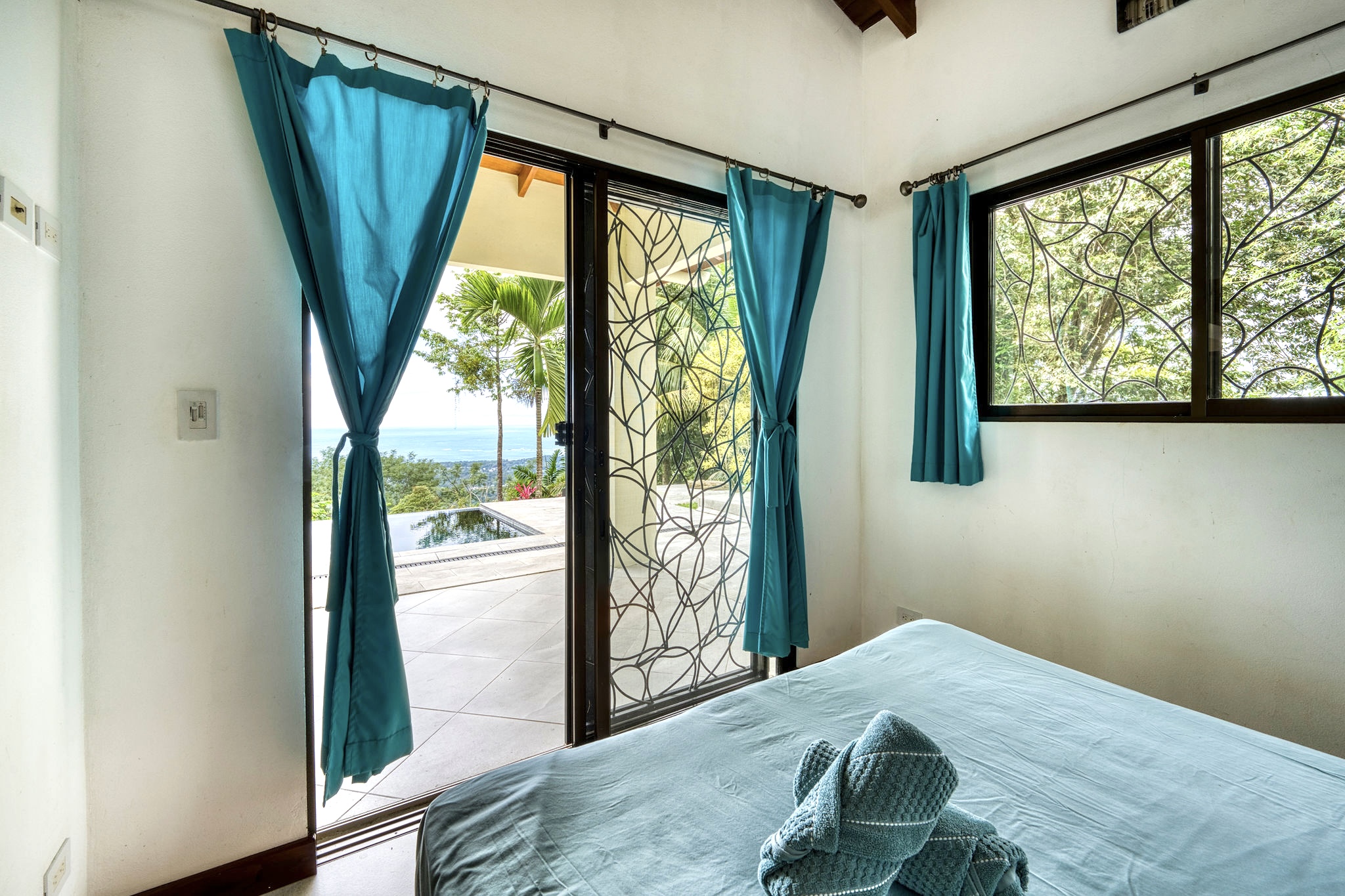Wondrous Whale’s Tail Ocean View Home Above Uvita selected