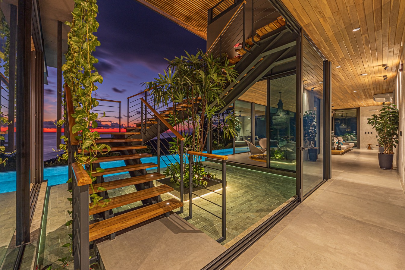 Architectural Masterpiece Overlooking the Waves of Dominical selected