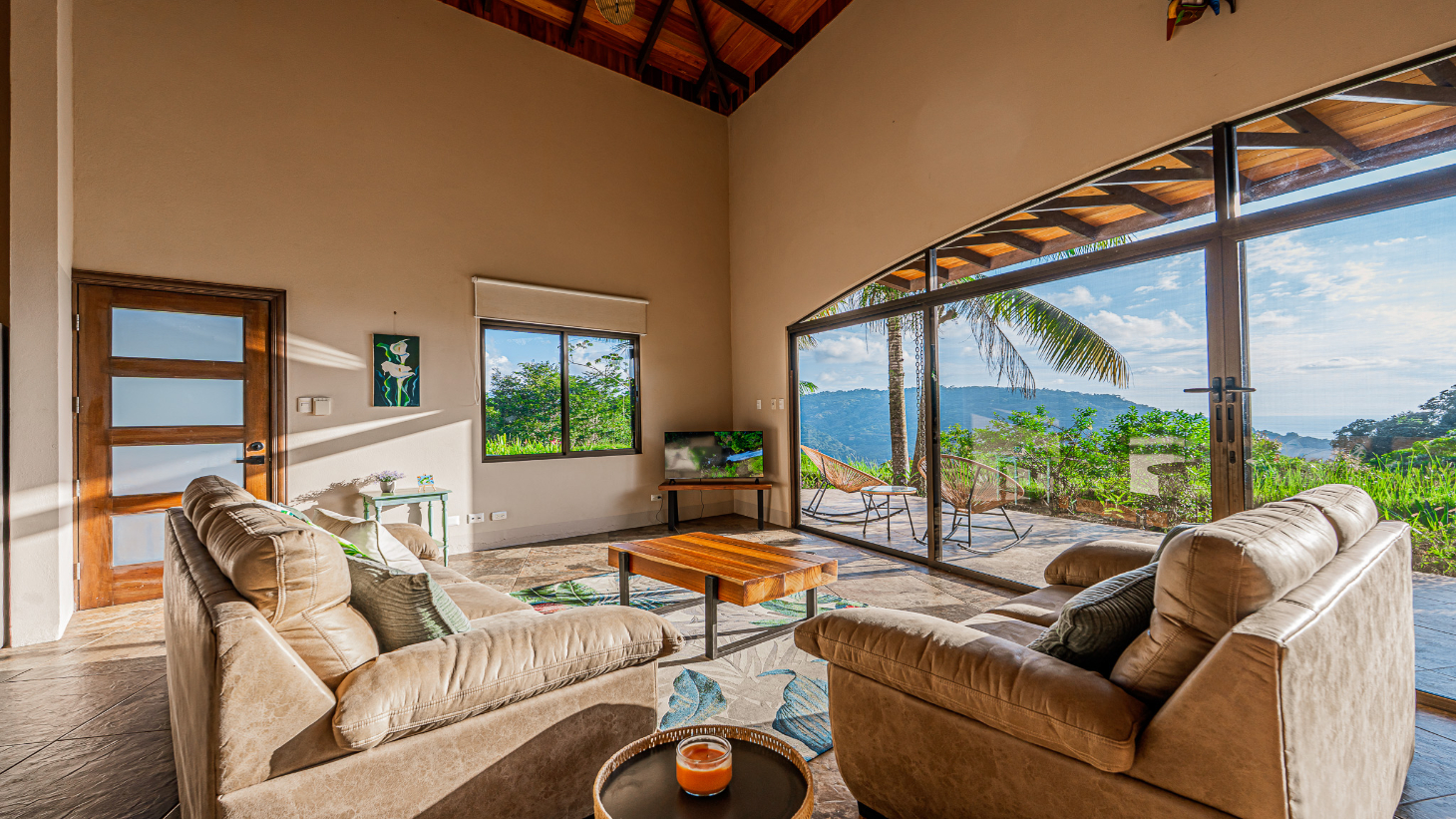 Sunset Ocean View Home on 2.6 Acres Platanillo selected