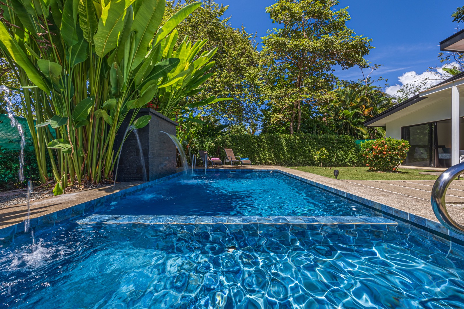 Tropical Modern Pool Residence Minutes from Marino Ballena National Park selected