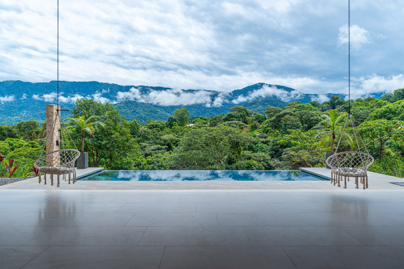 Modern Jungle Retreat with Infinity Pool and Panoramic Mountain Views in Ojochal selected