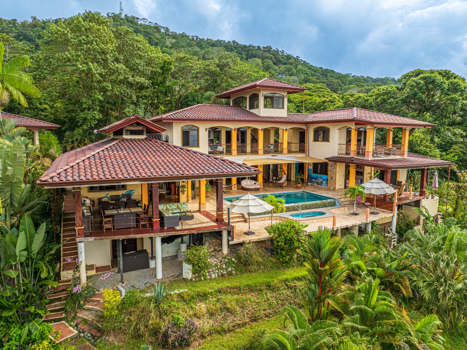 6 Bedroom Mountain Estate with Ocean View in Escaleras selected