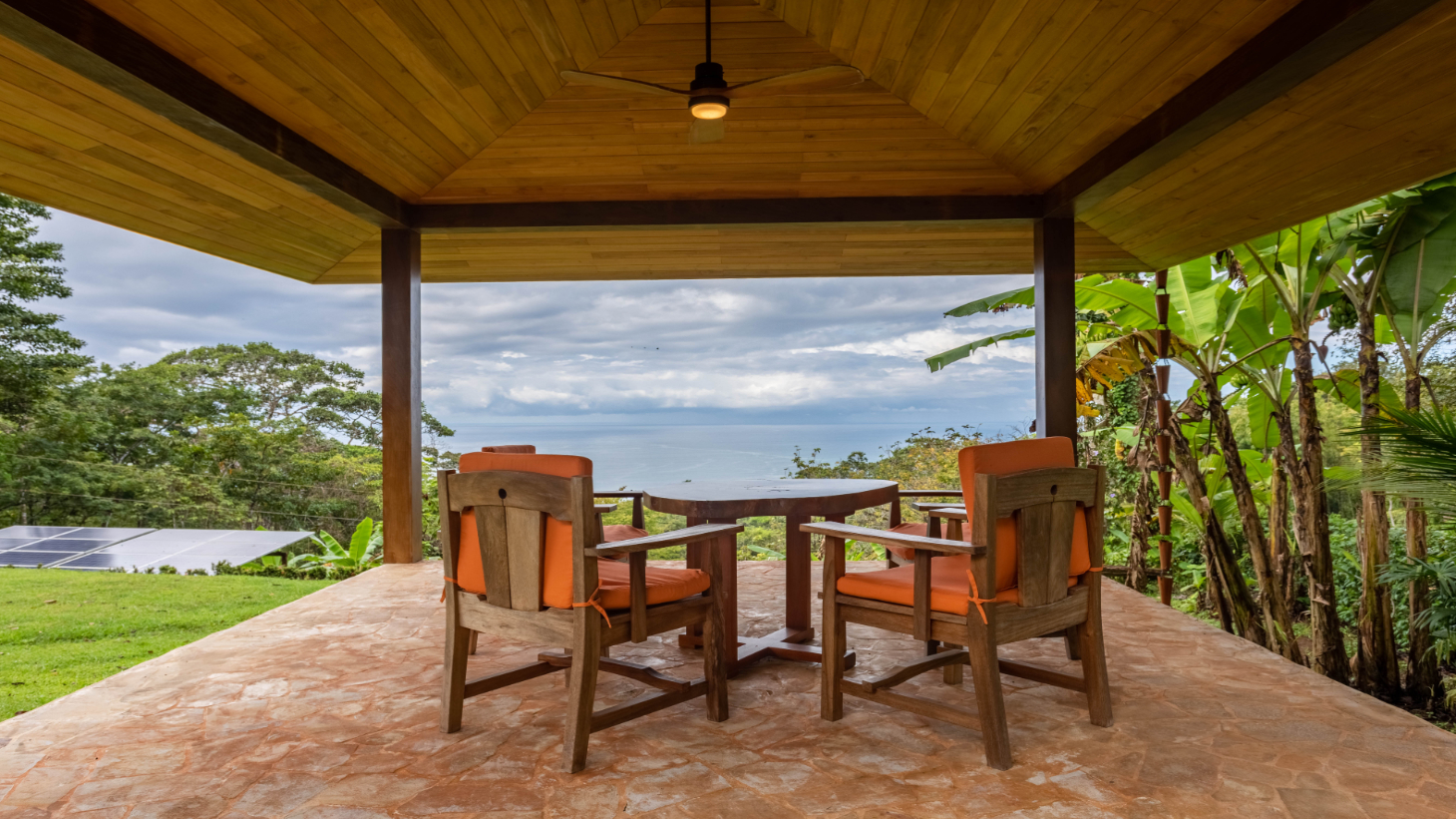 Ocean View Home with Rainforest setting in Escaleras of Dominical selected