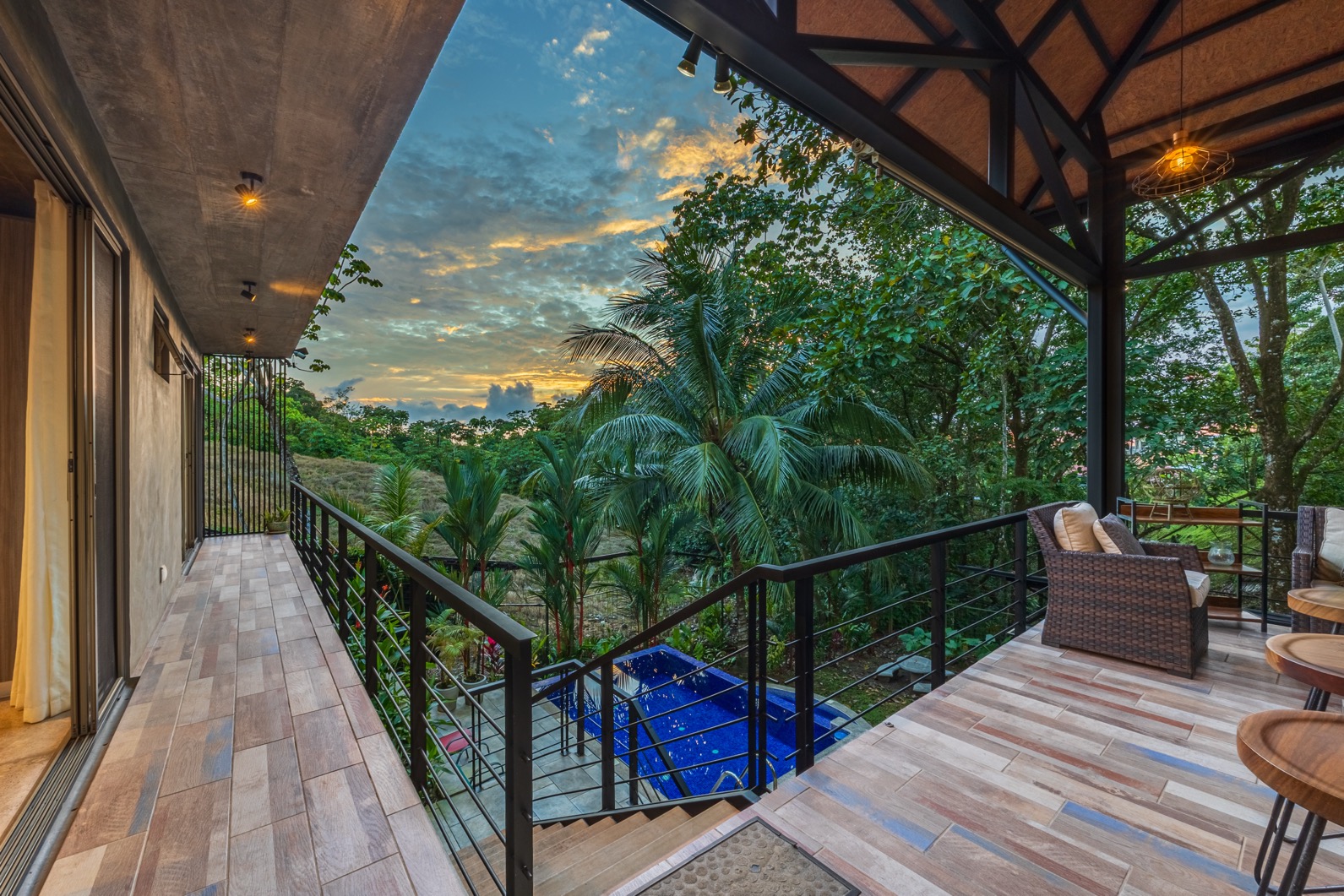 Modern Villa with Infinity Pool, Rancho & Expansion Potential in Prime Uvita Location selected