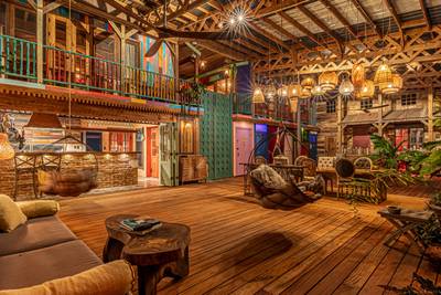 Artistic 3-Bedroom Home with Studio, Ocean Views, Pool & Guest House image 1